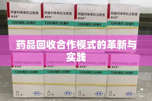 荆州药品回收合作模式的革新与实践