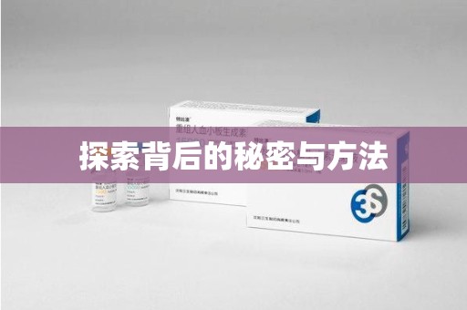 荆州探索背后的秘密与方法